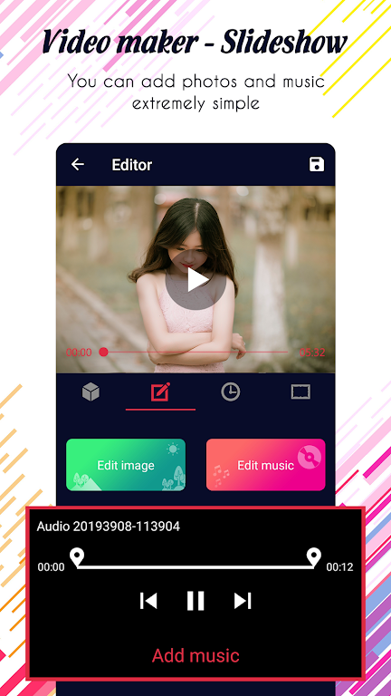Photo video maker Screenshot1