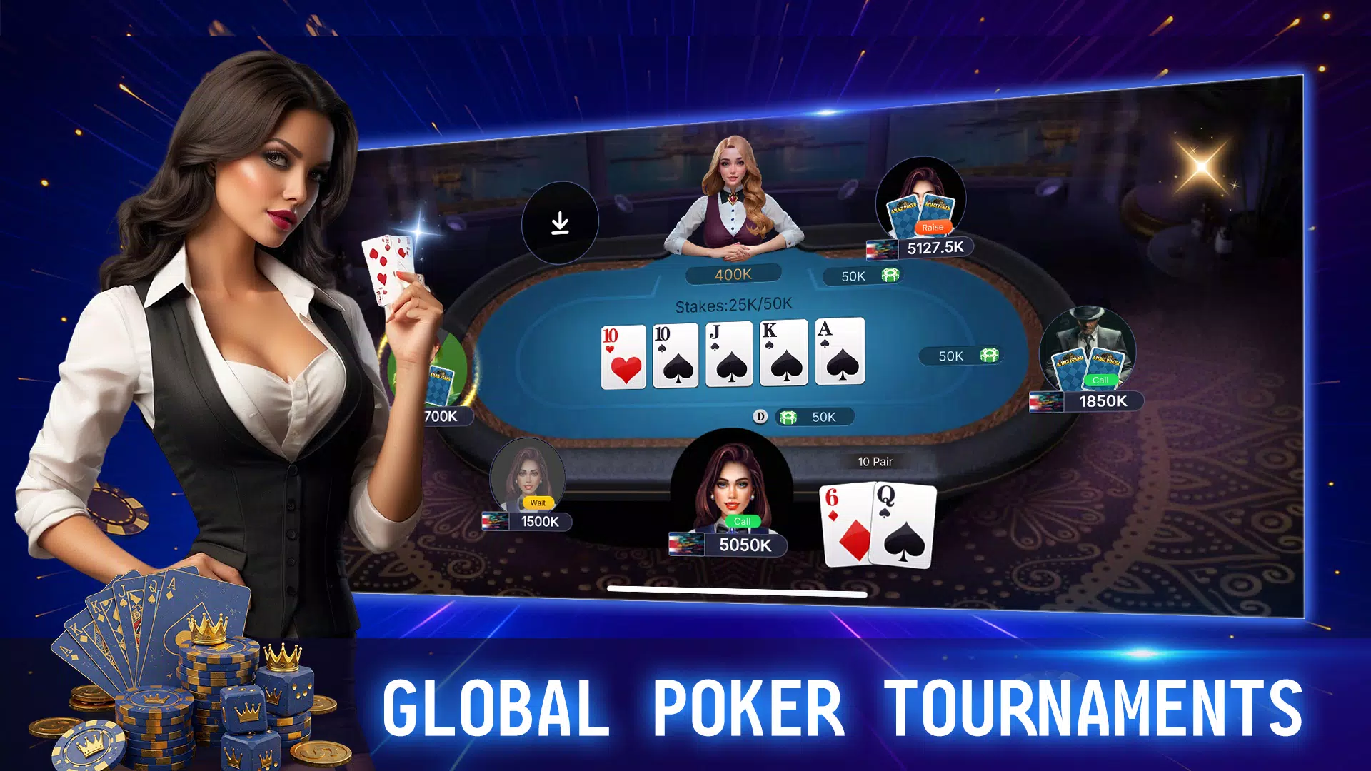 Amagi poker-Texas Holdem Game Screenshot3