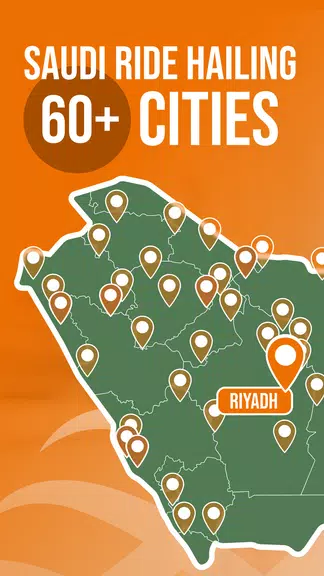 Kaiian: Saudi Ride hailing Screenshot1