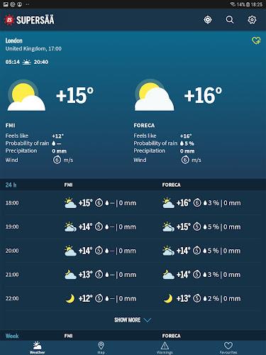 IS Supersää Screenshot2