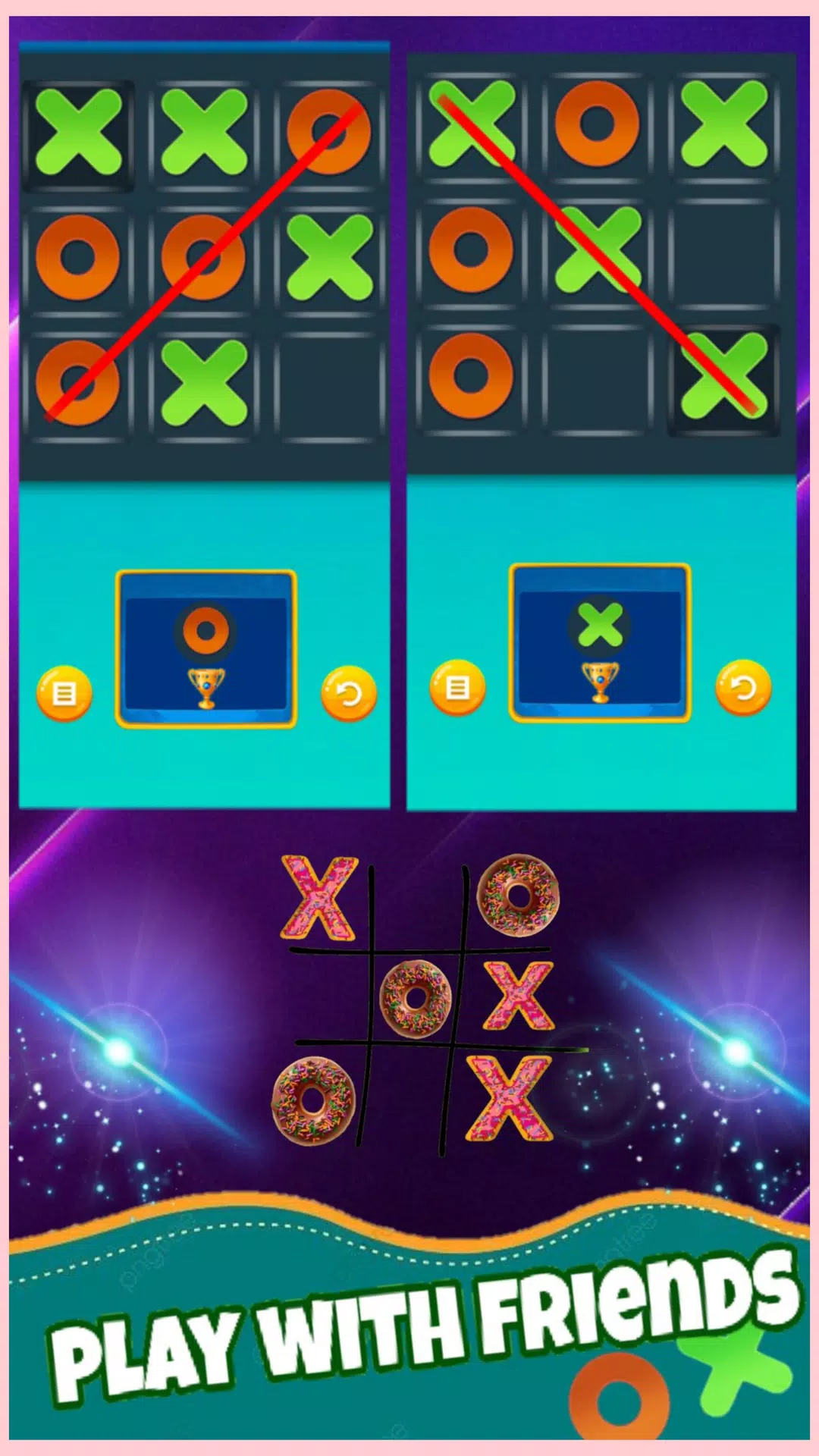 XO Game 2024: Tic Tac Toe 3×3 Screenshot4
