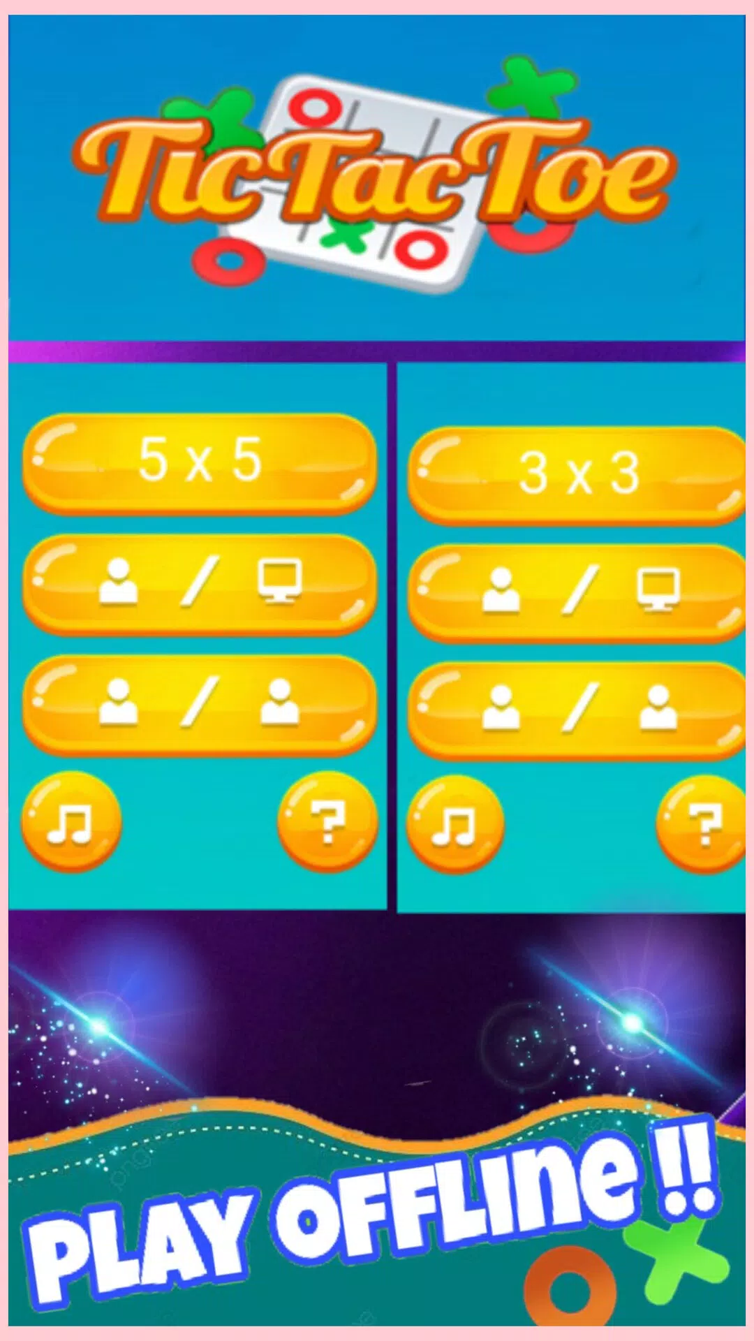 XO Game 2024: Tic Tac Toe 3×3 Screenshot3