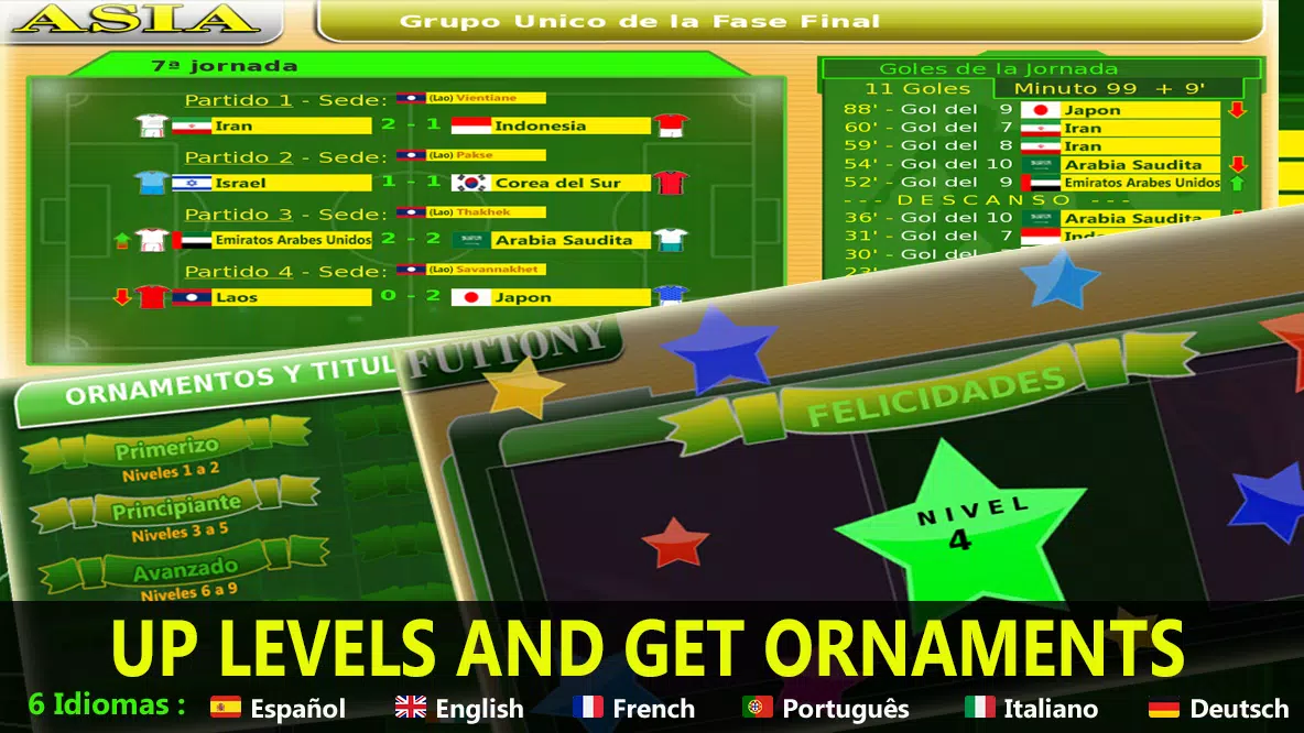 Futtony Football Asia Copon Screenshot4