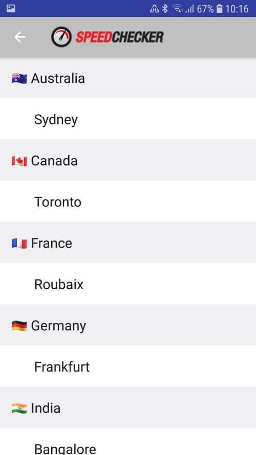 SpeedChecker Screenshot5