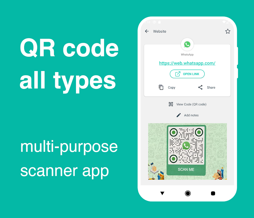 QR Code & Barcode Scanner Screenshot2