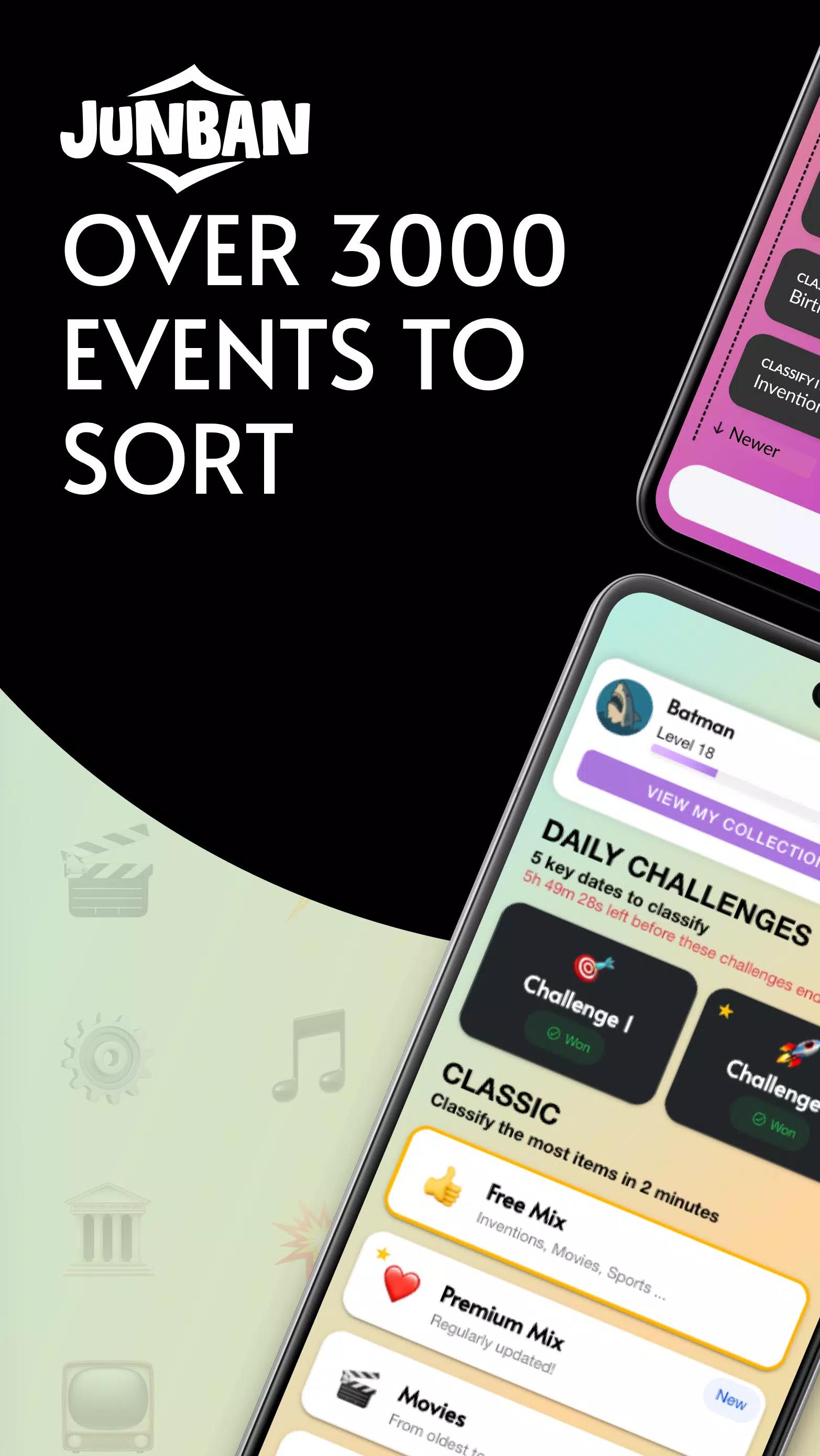 Timeline Quiz - Junban Screenshot2