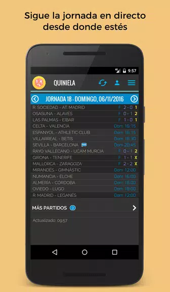 Quiniela Screenshot1