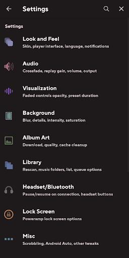 Poweramp Music Player (Trial) Screenshot8