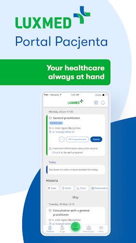 LUX MED Patient Portal Screenshot1