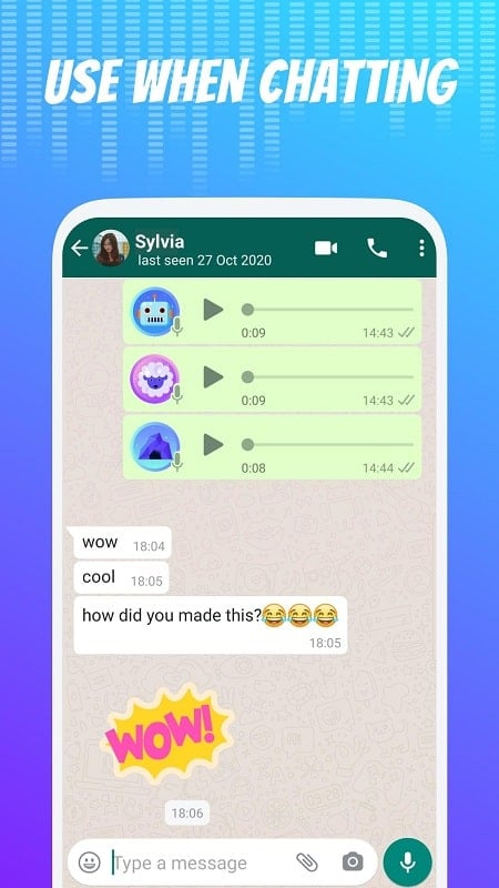 Voice Changer Screenshot1