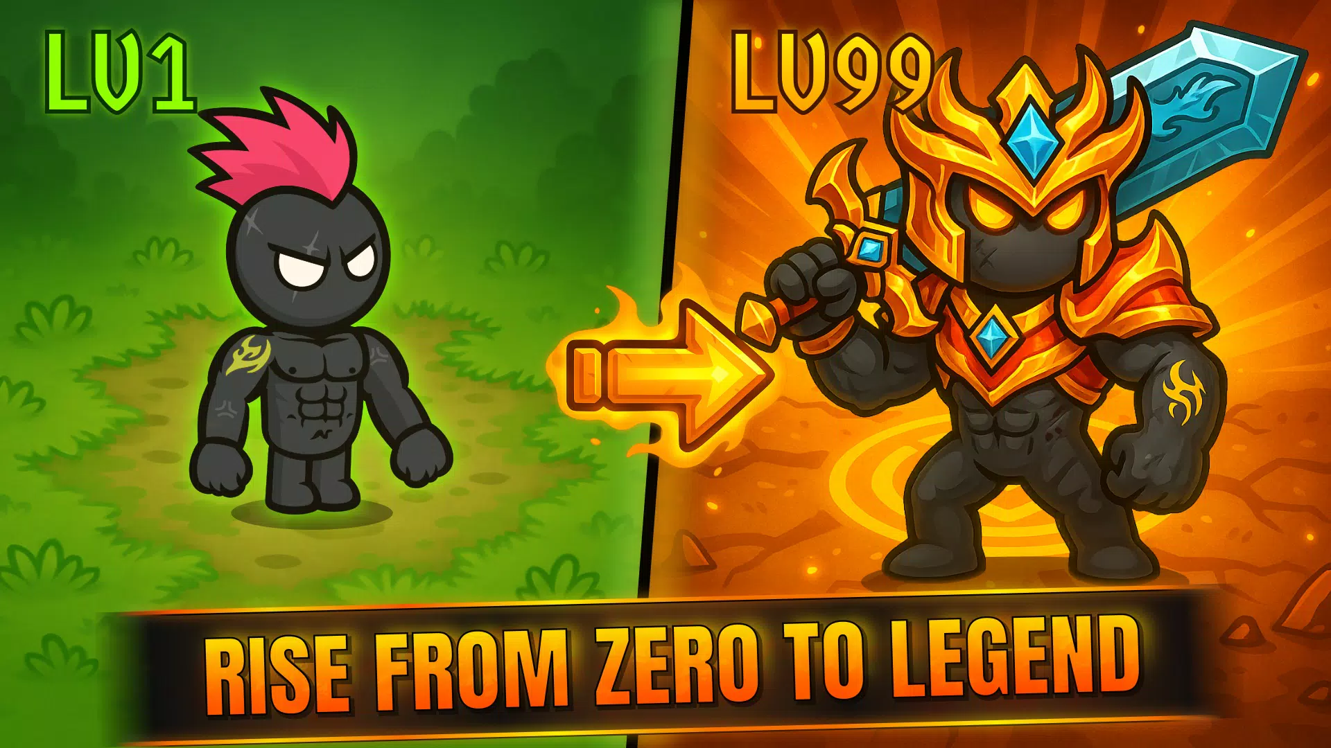 Stickman Slayer: Hell Swarm Screenshot6