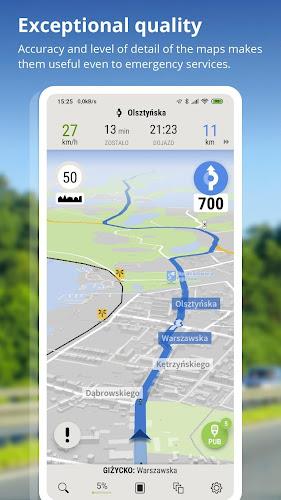 AutoMapa - offline navigation Screenshot1