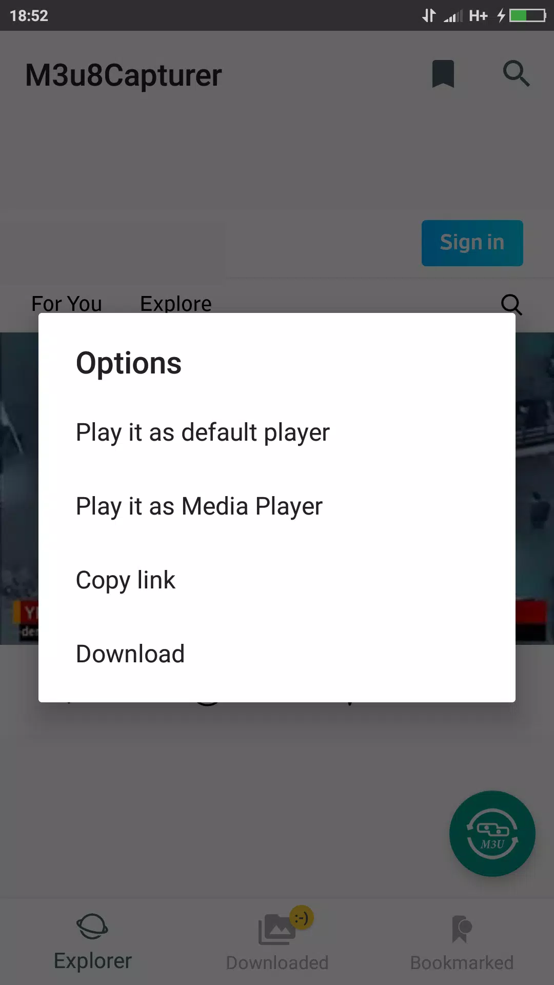 M3u8Capturer Screenshot2