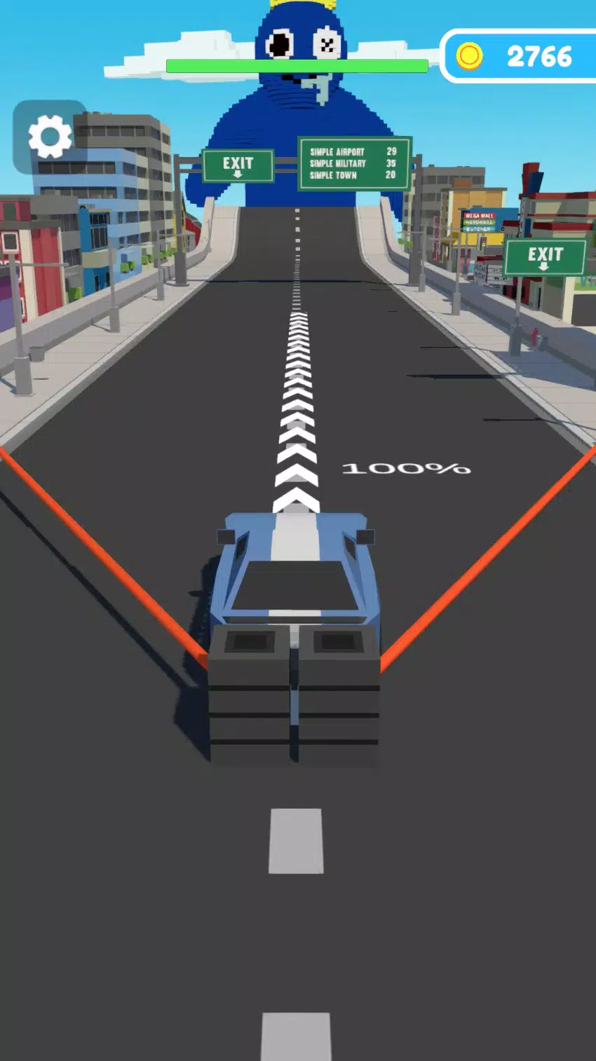 Rubberband Monster Demolition Screenshot1