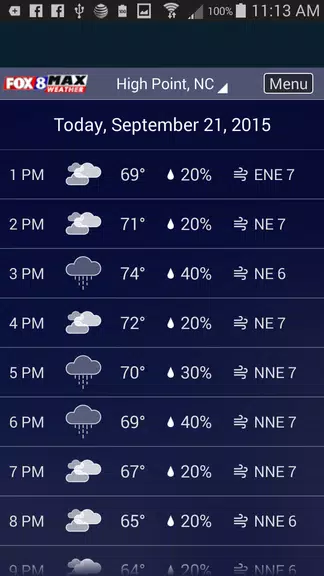 Fox8 Max Weather Screenshot4