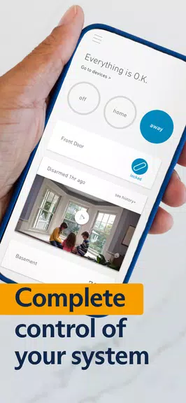 SimpliSafe Home Security App Screenshot1