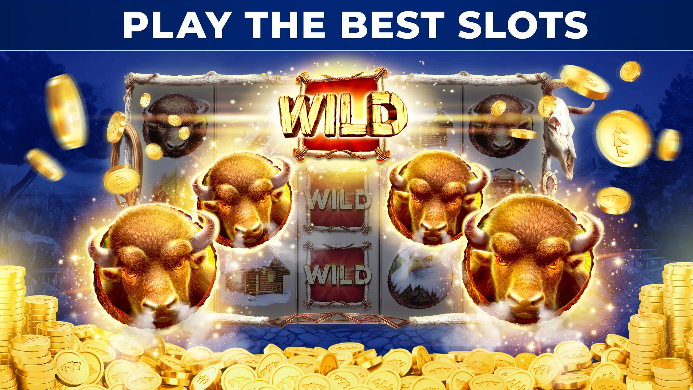 Jackpot Buffalo Slots Screenshot1