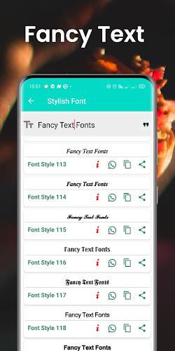 Stylish Fonts Screenshot1