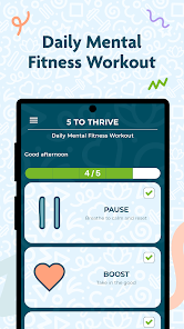 Thriver: Mental Fitness Gym Screenshot4