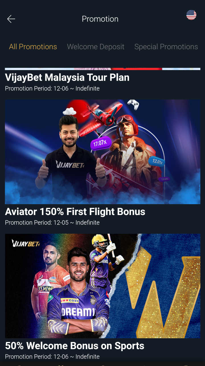 VijayBet Screenshot3