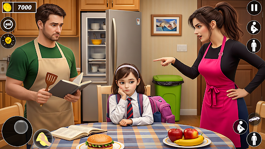 SchoolGirl House: Runaway Game Screenshot1