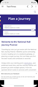 UK Train Times Journey Planner Screenshot2