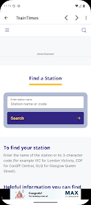 UK Train Times Journey Planner Screenshot3