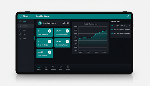 FiksOpp Provider Screenshot2